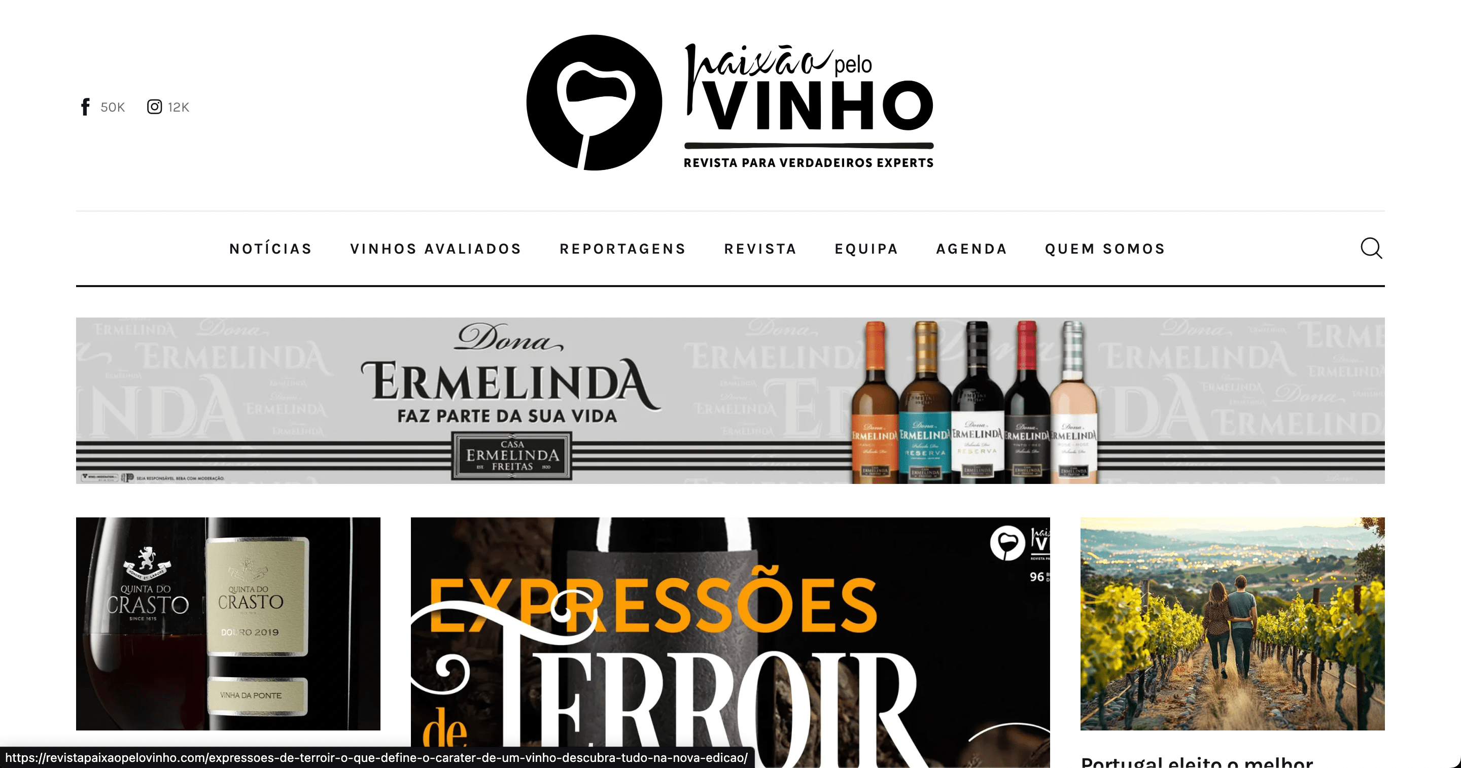 Revista Paixāo Pelo Vinho
